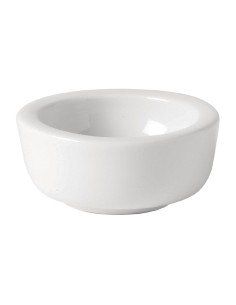 Pots à beurre Utopia Titan blancs 65 mm - lot de 6