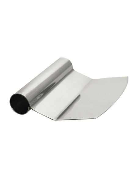 Raclette à copeaux bord arrondi Schneider - Inox 120x110 mm