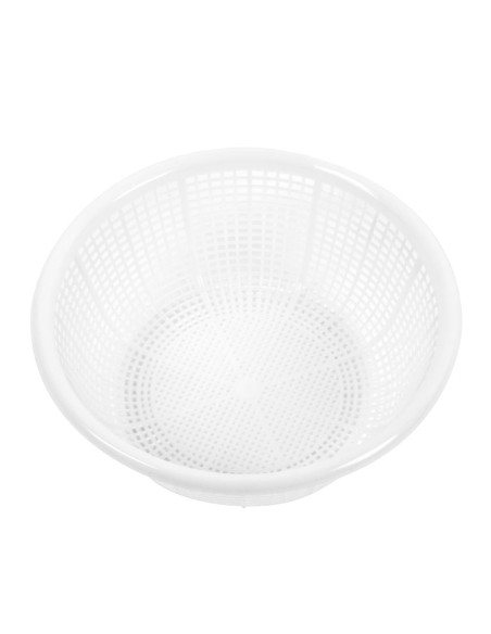 Passoire ronde blanche Vogue 375mm - Polyéthylène