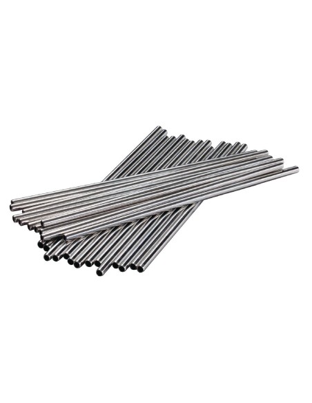 Pailles inox Beaumont 215 mm - lot de 25