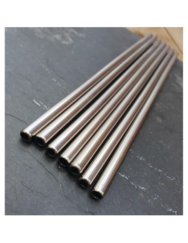 Pailles inox Beaumont 215 mm - lot de 25