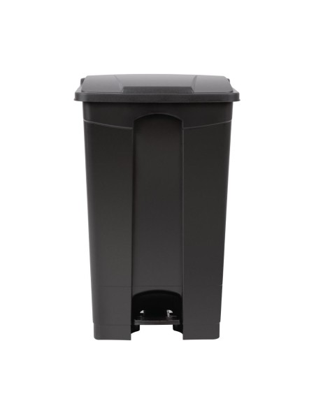 Poubelle de cuisine à pédale Jantex 87L - Noire