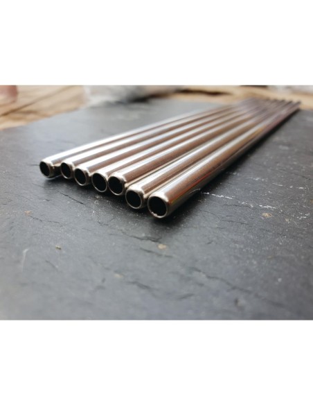 Pailles inox Beaumont 215 mm - lot de 25