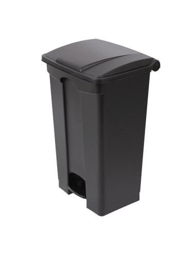 Poubelle de cuisine à pédale Jantex 87L - Noire