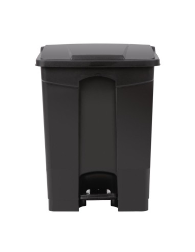 Poubelle à pédale Jantex noire 65L - Hygiène cuisine