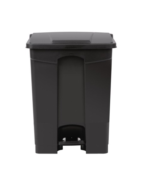 Poubelle à pédale Jantex noire 65L - Hygiène cuisine