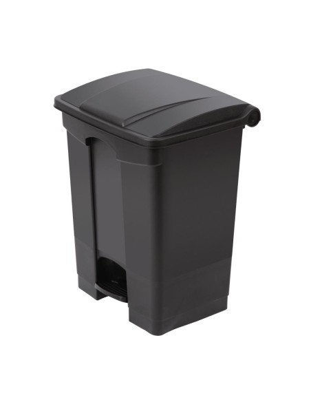 Poubelle à pédale Jantex noire 65L - Hygiène cuisine