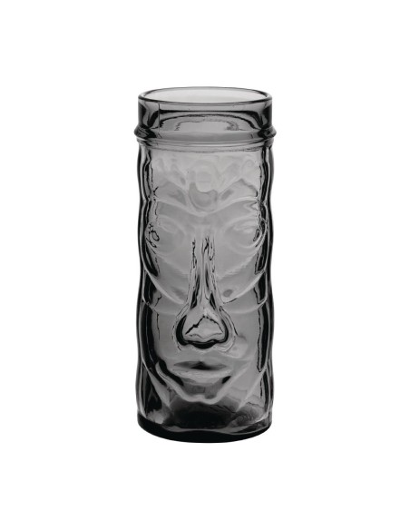 Chopes gris fumé Utopia Tahiti Tiki 45 cl - lot de 6
