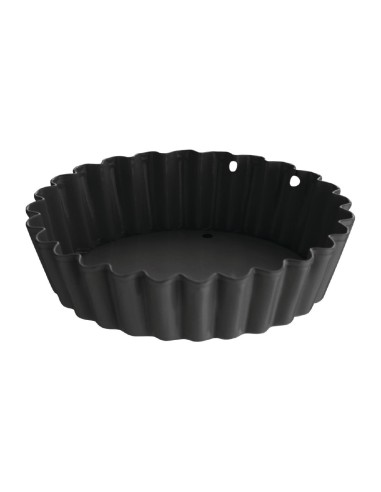 Moule à tartelette cannelé antiadhésif Vogue 8 cm - lot de 3