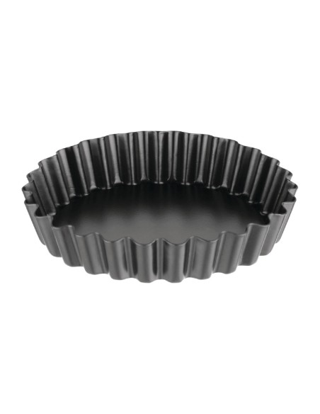 Moule à tartelette cannelé antiadhésif Vogue 10 cm - lot de 3
