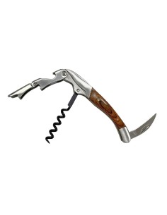 Limonadier Beaumont Deluxe en inox avec manche en bois