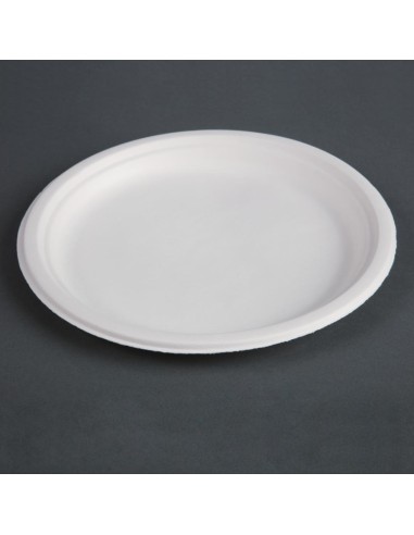 Assiettes compostables Fiesta 26 cm - Lot de 50