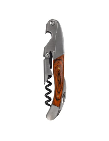 Limonadier Beaumont Deluxe en inox avec manche en bois