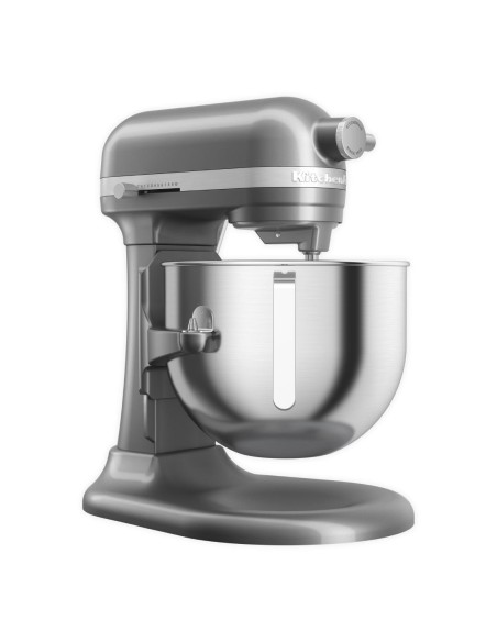 Robot pâtissier professionnel Kitchenaid 6,6 L gris argent - 11 vitesses