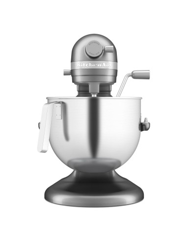 Robot pâtissier professionnel Kitchenaid 6,6 L gris argent - 11 vitesses