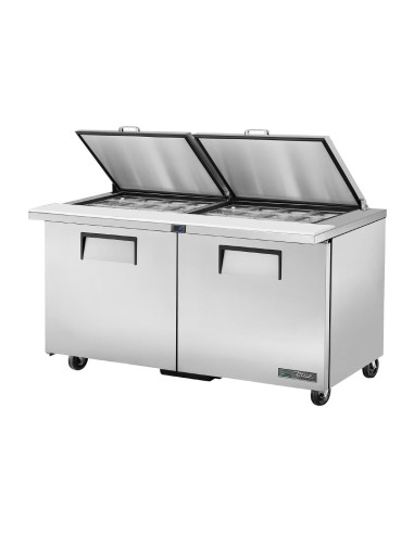 Comptoir de préparation True 24 bacs GN 1/6 - 5 ans garantie