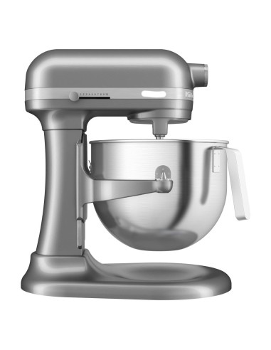 Robot pâtissier professionnel Kitchenaid 6,6 L gris argent - 11 vitesses