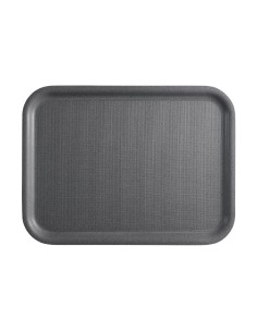 Plateau antidérapant Cambro Mykonos 360x460 mm - Gris