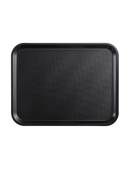 Plateau antidérapant Cambro Mykonos noir 330x430 mm