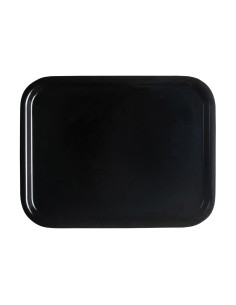 Plateau lisse noir Capri Cambro 320x530 mm - Qualité pro