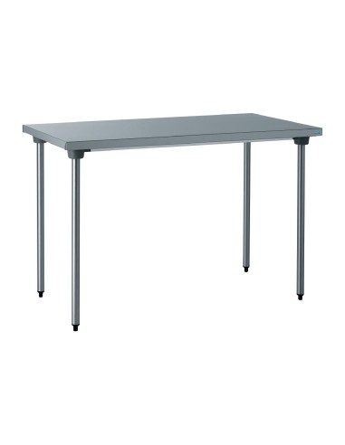 Table inox Tournus 1600mm - préparation professionnelle