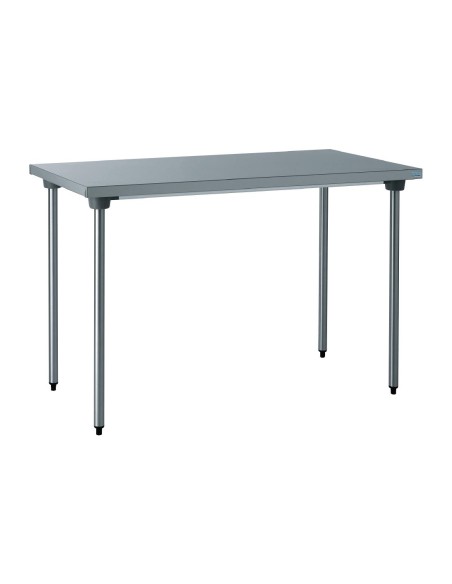 Table inox Tournus 1200mm - Préparation cuisine professionnelle