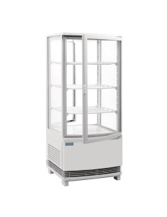 Vitrine réfrigérée Polar 86L blanche - énergie économique