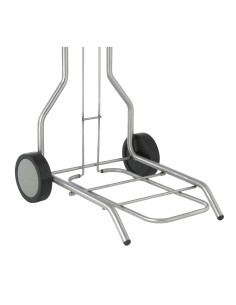 Porte-sac mobile Tournus 100/130L - inox - 900mm 2