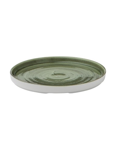 Assiettes Churchill Stonecast Vert 210mm - Lot de 6