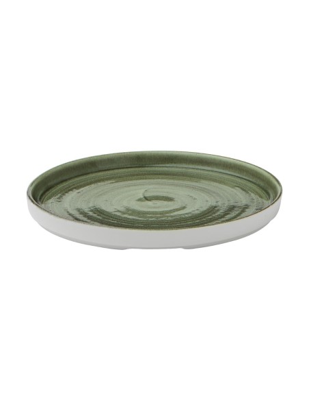 Assiettes Churchill Stonecast Vert 210mm - Lot de 6