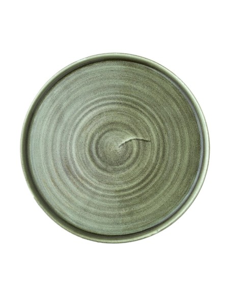 Assiettes Churchill Stonecast Patina Green 260mm - lot de 6