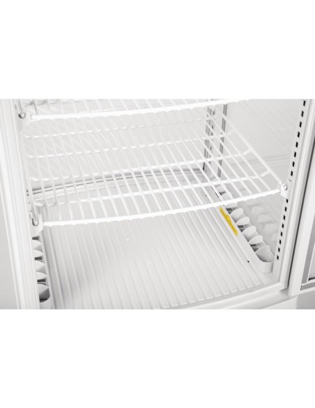 Vitrine réfrigérée Polar 86L blanche - énergie économique