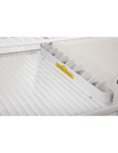 Vitrine réfrigérée Polar 68L blanche - Économique et élégante
