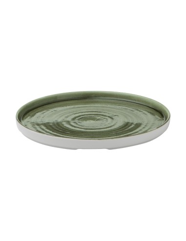Assiettes Churchill Stonecast Patina Green 260mm - lot de 6