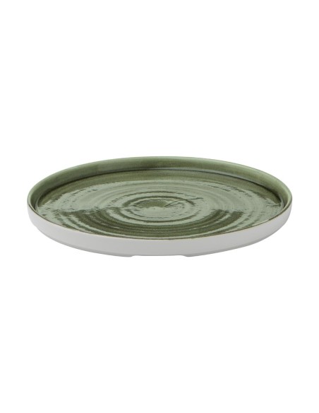 Assiettes Churchill Stonecast Patina Green 260mm - lot de 6