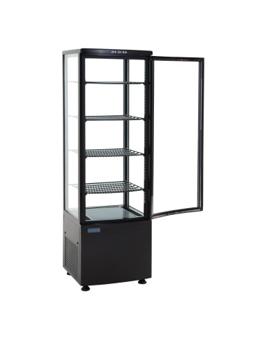 Vitrine réfrigérée Polar 235L porte incurvée - énergie A