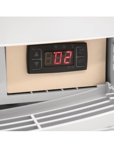 Vitrine réfrigérée Polar 86L blanche - énergie économique