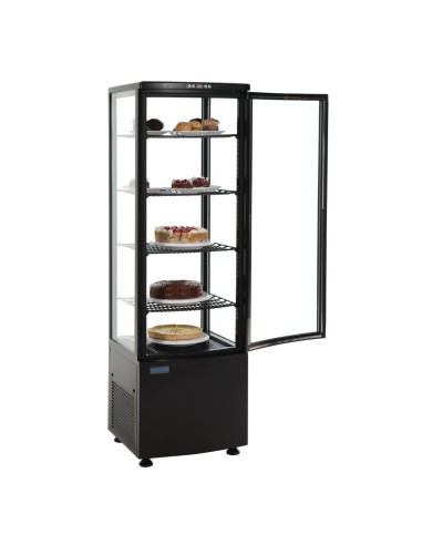 Vitrine réfrigérée Polar 235L porte incurvée - énergie A