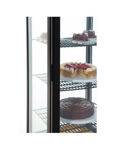 Vitrine réfrigérée Polar 235L porte incurvée - énergie A
