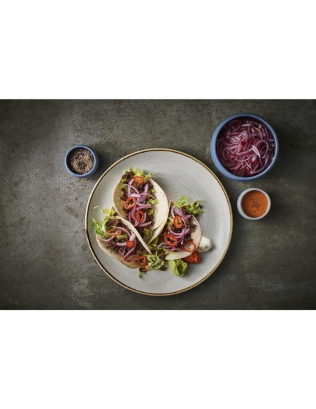 Assiettes Churchill Stonecast Grey 285mm - lot de 12