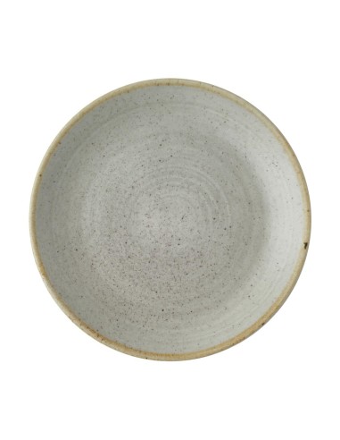 Assiettes Churchill Stonecast Raw Evolve Grey 220mm - lot de 12