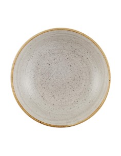 Assiettes rondes Churchill Stonecast Raw Grey 184mm - 12 pcs 2