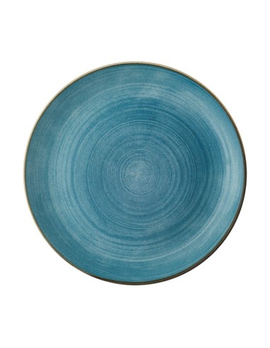 Assiettes Churchill Stonecast Teal 285 mm - lot de 12
