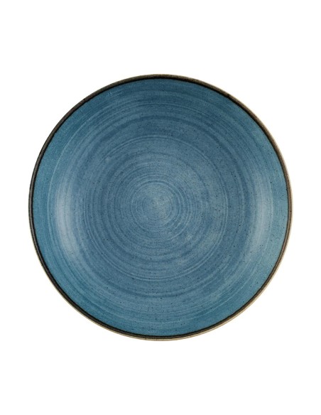 Assiettes Churchill Stonecast Raw Evolve Teal 248mm - 12 pcs