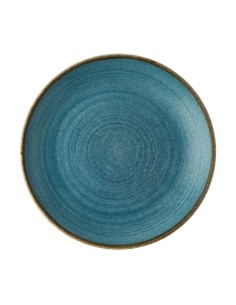 Assiettes Churchill Stonecast Teal 220mm - lot de 12