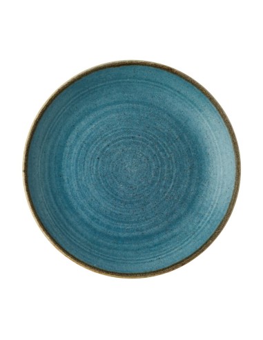 Assiettes Churchill Stonecast Evolve Teal 165mm - lot de 12