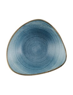 Bols triangulaires Churchill Stonecast Teal 178mm - lot de 12