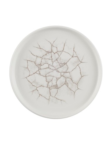 Assiettes Churchill Studio Prints Kintsugi Gris 220mm - lot de 6