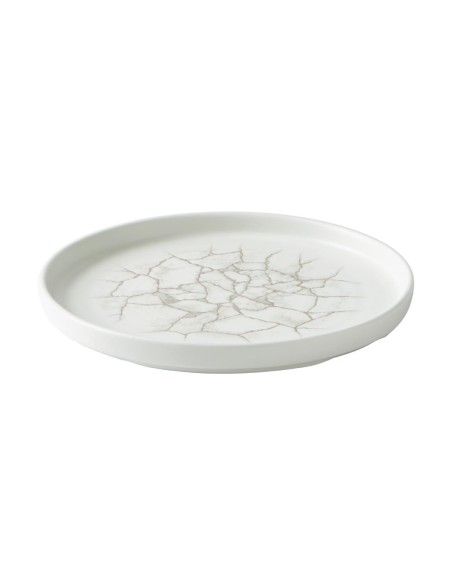 Assiettes Churchill Studio Prints Kintsugi Gris 220mm - lot de 6