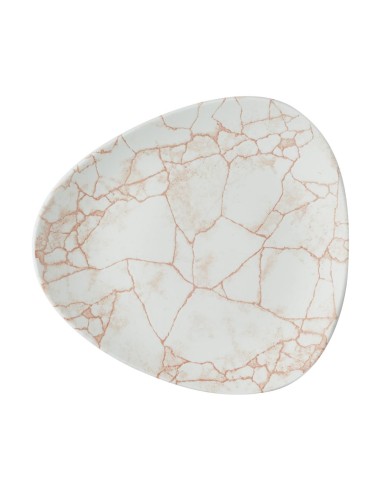 Assiettes triangulaires Churchill Lotus 178mm - lot de 12